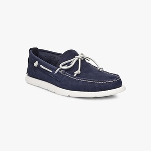 Ugg Beach Moc Slip-On Mockasiner Herr Marinblå (182754PIU)